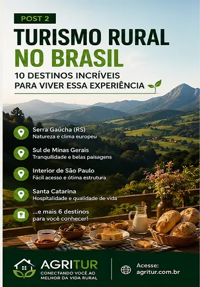 turismo rural no brasil